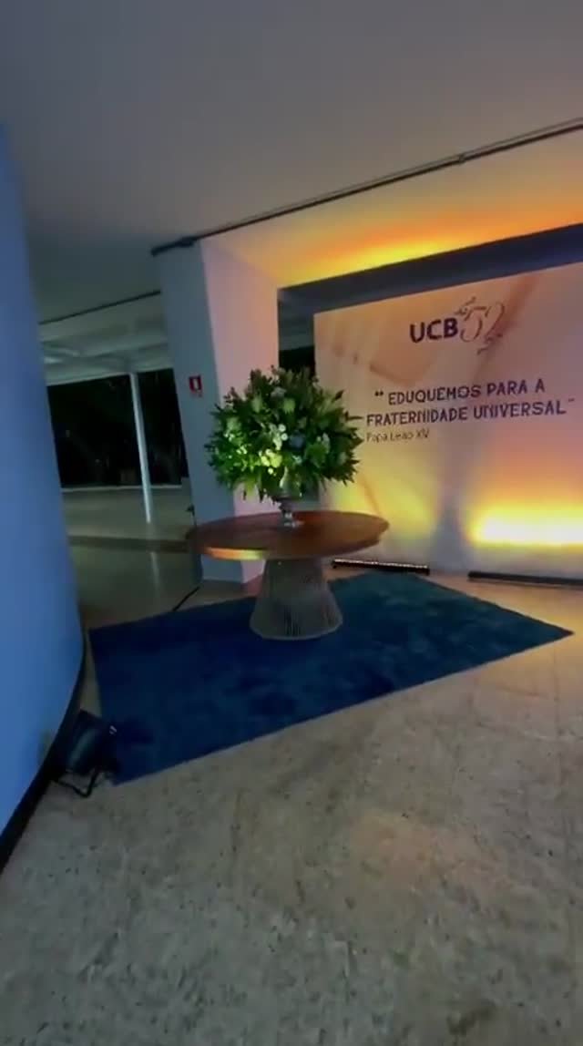 Ambientação para evento