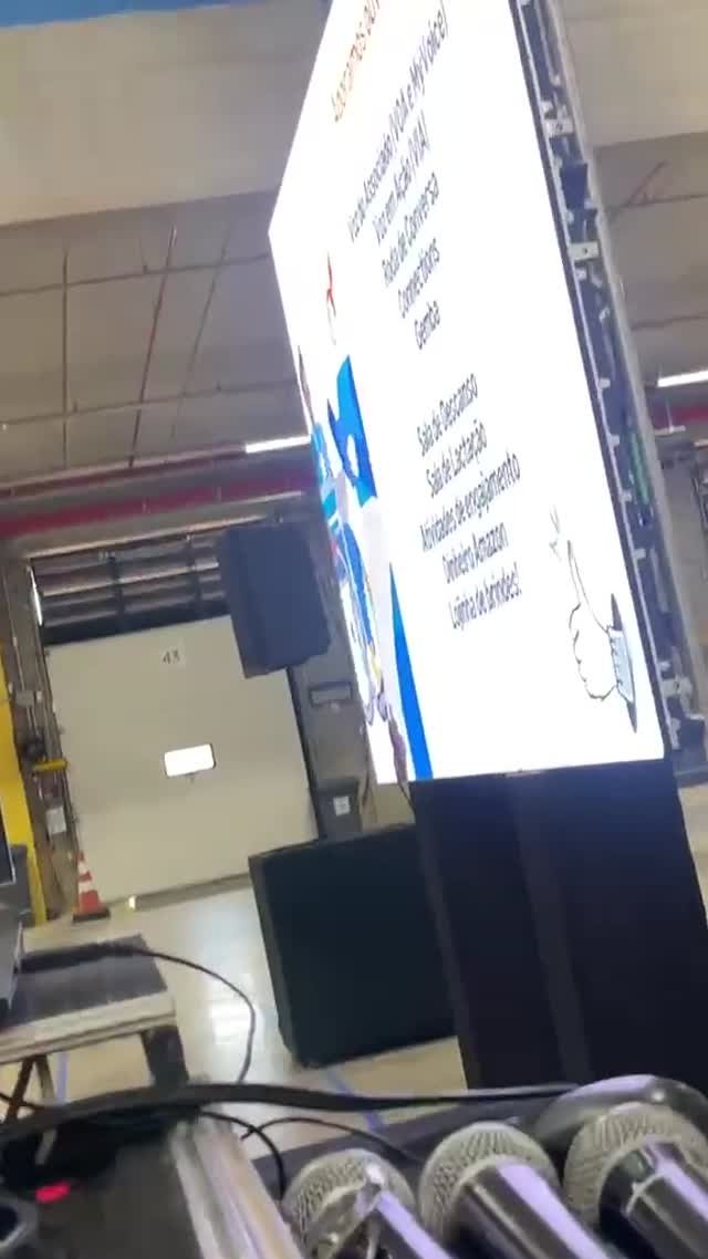 Estrutura de painel de LED